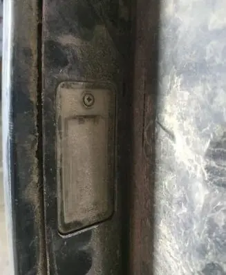 Audi A3 S3 8P Number plate light