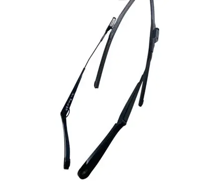 Front wiper blade arm