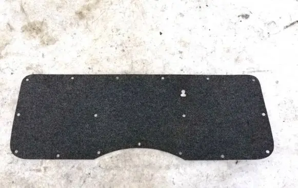 Skoda Fabia Mk2 (5J) Parcel shelf