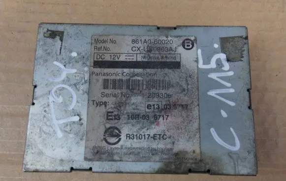 Toyota Land Cruiser (J150) Engine control unit/module 861A060020