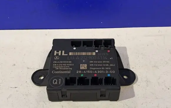 Mercedes-Benz E W212 Door control unit/module A2129004114 A2189010100