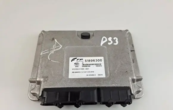 Fiat 500 Engine control unit/module 51896300 BC0104902C