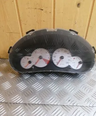 Peugeot 206 Speedometer (instrument cluster) 9656696280