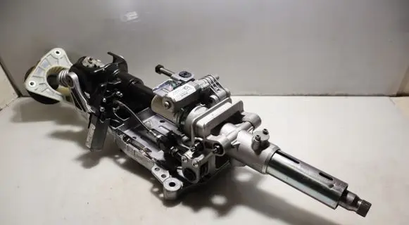 Steering wheel axle set