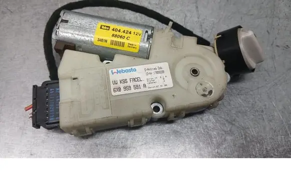 Skoda Roomster (5J) Sunroof motor/actuator 6X0959591A