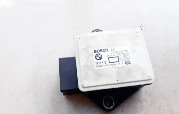 BMW 5 E60 E61 ESP acceleration yaw rate sensor 0265005681 34526774602-02