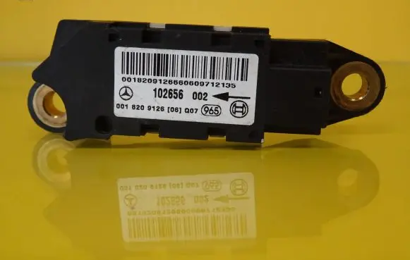 Airbag deployment crash/impact sensor