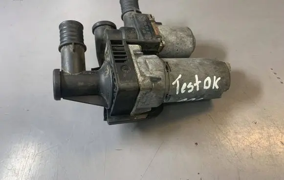 Coolant heater control valve