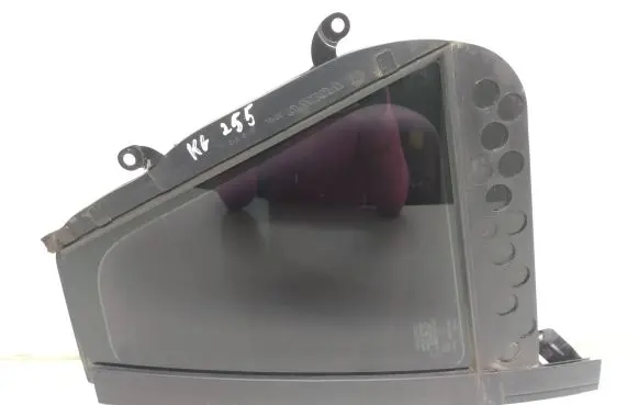Rear vent window glass