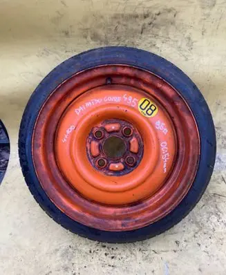 Daihatsu Cuore R14 spare wheel 