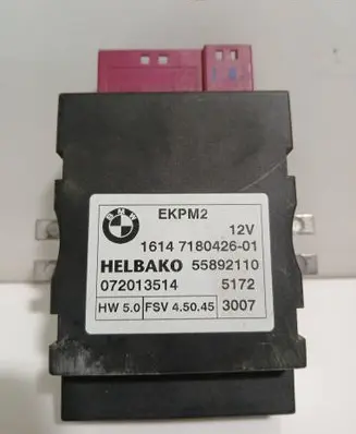 BMW 1 E81 E87 Fuel injection pump control unit/module 7180426 55892110 072013514