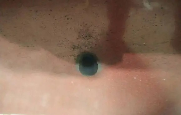 Windshield washer spray nozzle
