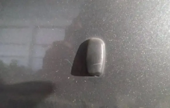 Windshield washer spray nozzle
