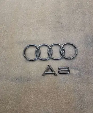 Audi A8 S8 D2 4D Manufacturers badge/model letters 