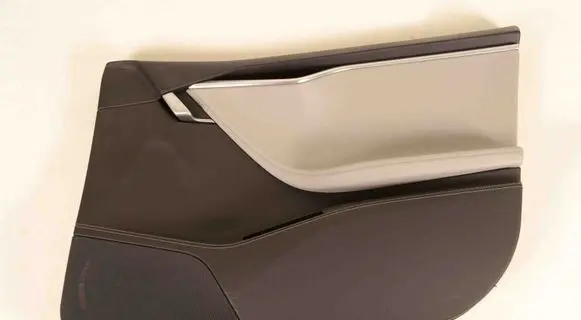 Tesla Model S Front door card panel trim