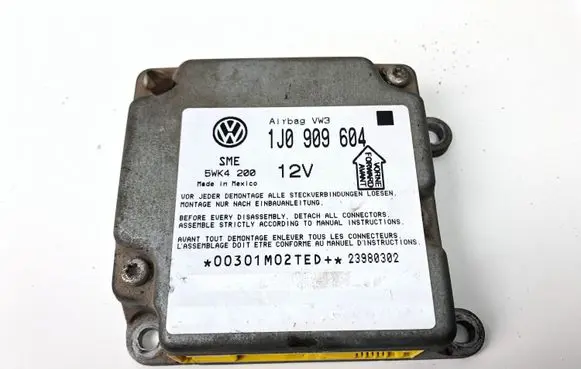 Volkswagen PASSAT B5 Airbag control unit/module 1J0909604 5WK4200