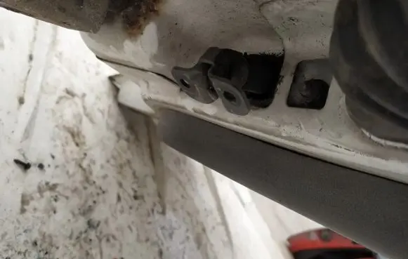 Ford Transit Front door check strap stopper 