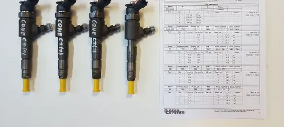 Ford Transit - Tourneo Connect Fuel injectors set 0445110489 CV6Q9F593AA