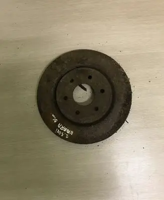 Nissan Navara D40 Front brake disc