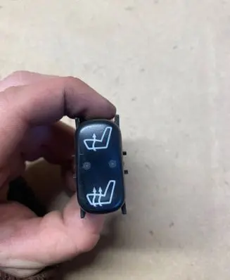 Mercedes-Benz ML W163 Seat heating switch 1638200210 03100620