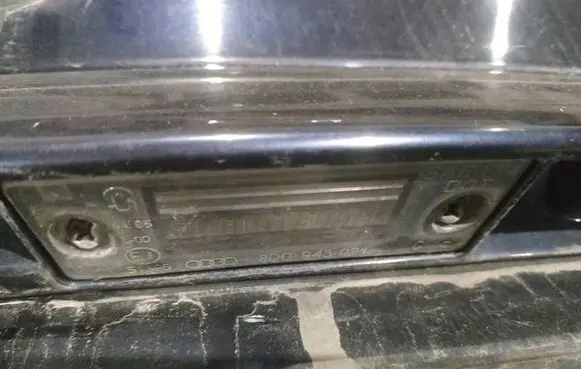 Audi A4 S4 B5 8D Number plate light 