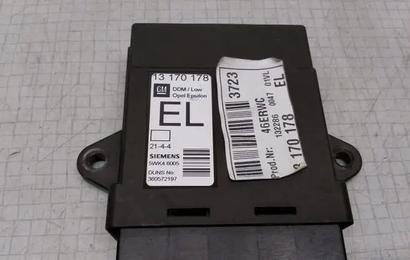 Opel Vectra C Door control unit/module 13170178 5WK46005