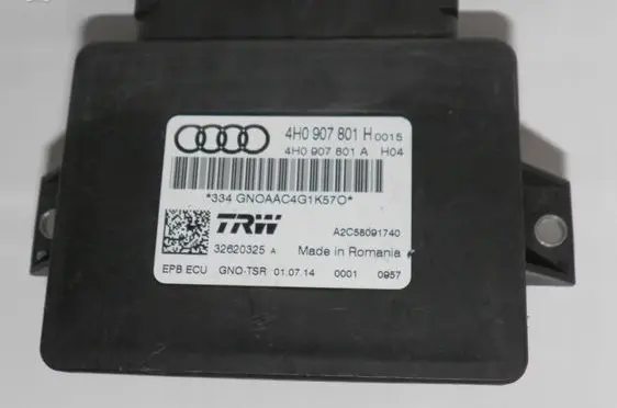 Audi A8 S8 D4 4H Hand brake control module 4H0907801