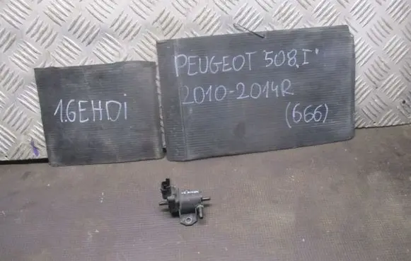 Peugeot 508 Vacuum valve 9683124580