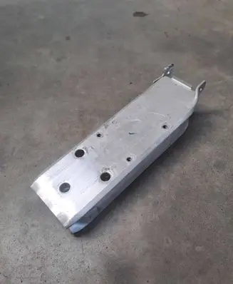 BMW 3 F30 F35 F31 Radiator support slam panel bracket 7266195 1210031013