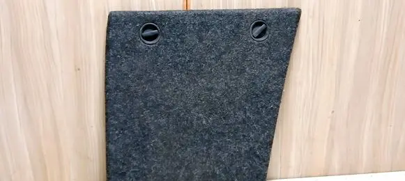 Skoda Octavia Mk2 (1Z) Trunk/boot trim cover 1J0867468