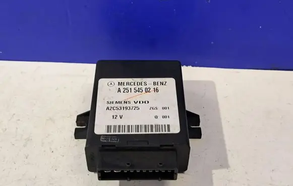 Mercedes-Benz R W251 Air suspension control unit module (rear) A2515450216