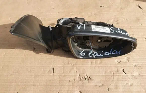 Volkswagen Golf VI Front door wing mirror part 5K0857934B 5K0857502CB