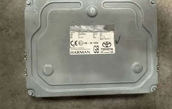 Lexus UX GPS navigation control unit/module 868400W130A