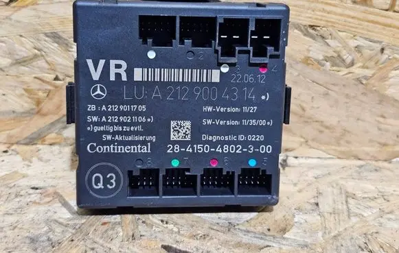 Mercedes-Benz C W204 Door control unit/module A2129004314 A2129011705 A2129021106