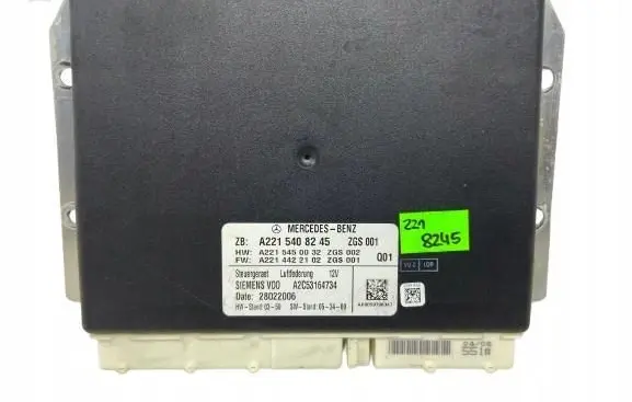 Mercedes-Benz S W221 Engine control unit/module ECU A2215408245