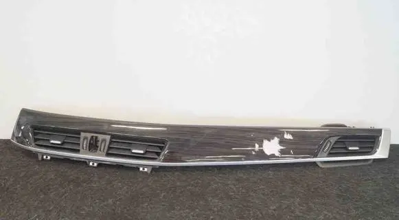 Dashboard air vent grill cover trim