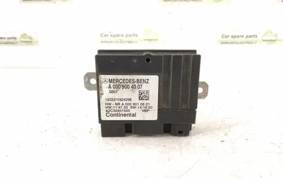 Mercedes-Benz C W205 Fuel injection pump control unit/module 0009004007 A0009004007