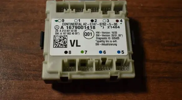 Mercedes-Benz GLE W167 Door control unit/module a1679001418
