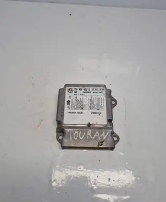 Volkswagen Touran I Airbag control unit/module 1T0909605D 5WK43828 02H021S0100