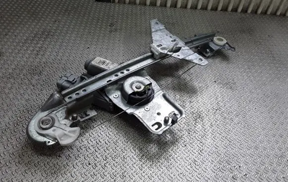 Peugeot 307 Rear door window regulator with motor 115280 400584T