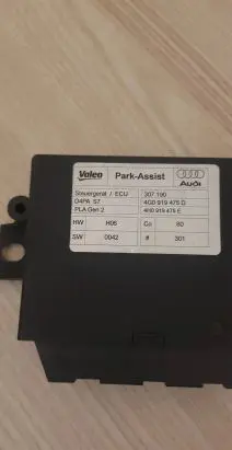 Audi A8 S8 D4 4H Parking PDC control unit/module 4G0919475D 4H0919475E
