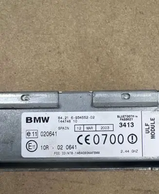 BMW 5 E39 Bluetooth control unit module 8421693455202