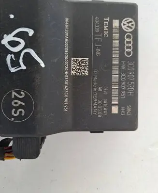 Volkswagen PASSAT B6 Gateway control module 3C0907530H 3C0907951