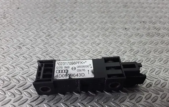 Audi A8 S8 D2 4D Airbag deployment crash/impact sensor 4D0959643D