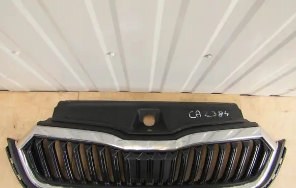 Skoda Octavia Mk4 Front bumper upper radiator grill 5E3853343