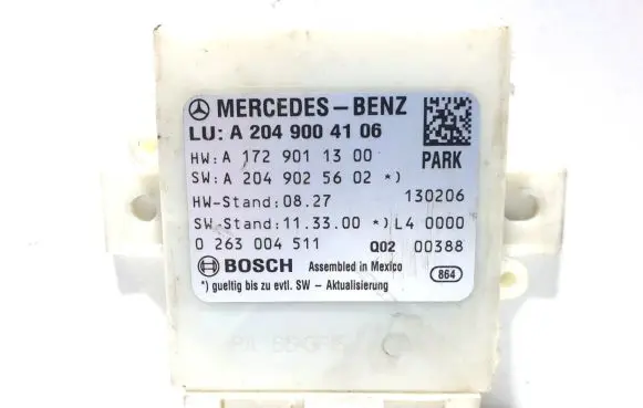 Mercedes-Benz C W204 Other control units/modules