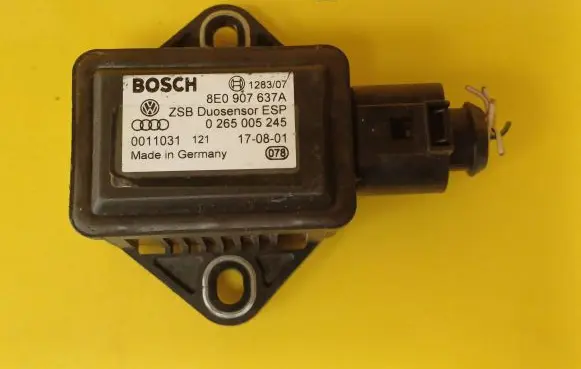 ESP acceleration yaw rate sensor