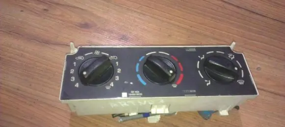 Peugeot Partner Climate control unit 1848819655 030807d