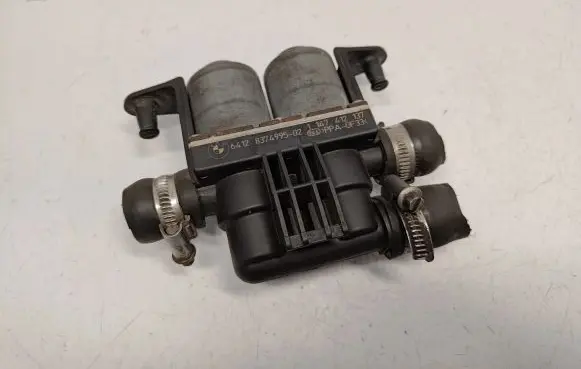Coolant heater control valve