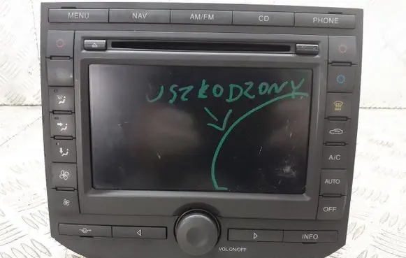 Ford C-MAX I Navigation unit CD/DVD player 4M5T-18B988-AH